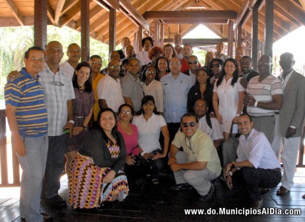 Periodistas que participaron en el taller sobre cambio climático.