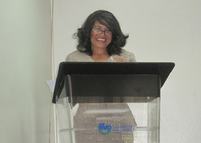 Maria Zapata nueva presidente de la sociación de bioanalis de San Pedro de Macoris