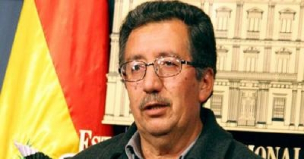 Ministro de Obras Públicas de Bolivia, Vladimir Sánchez.