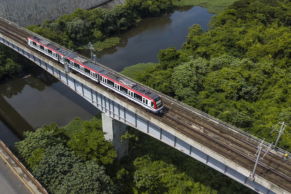 Macron expresó el deseo de Francia de participar en la construcción de una tercera línea del Metro de Santo Domingo.