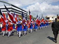 Desfile por el 169 aniversario de la independencia nacional