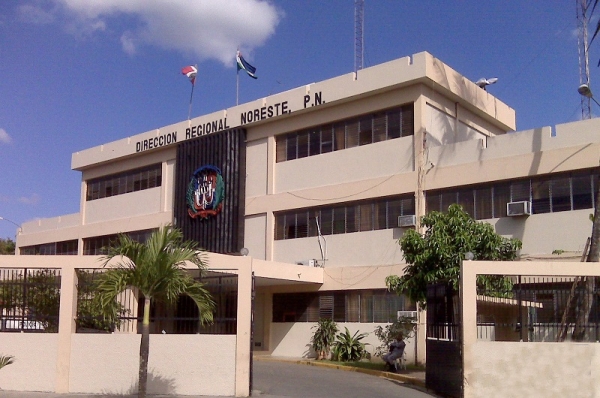 Cuartel de la Policía en San Francisco de Macoris.