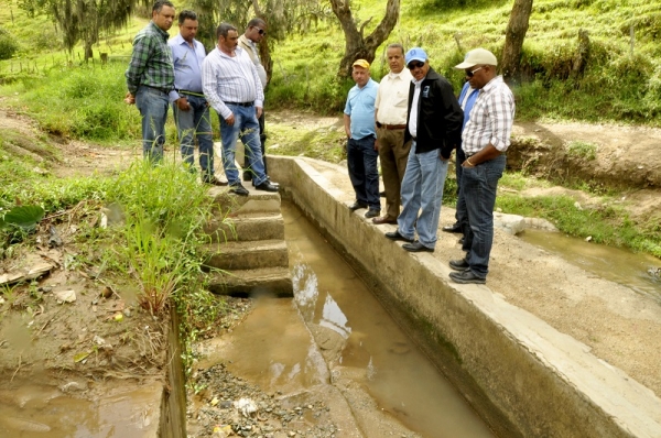 INDRHI rehabilitará sistema de riego en Constanza