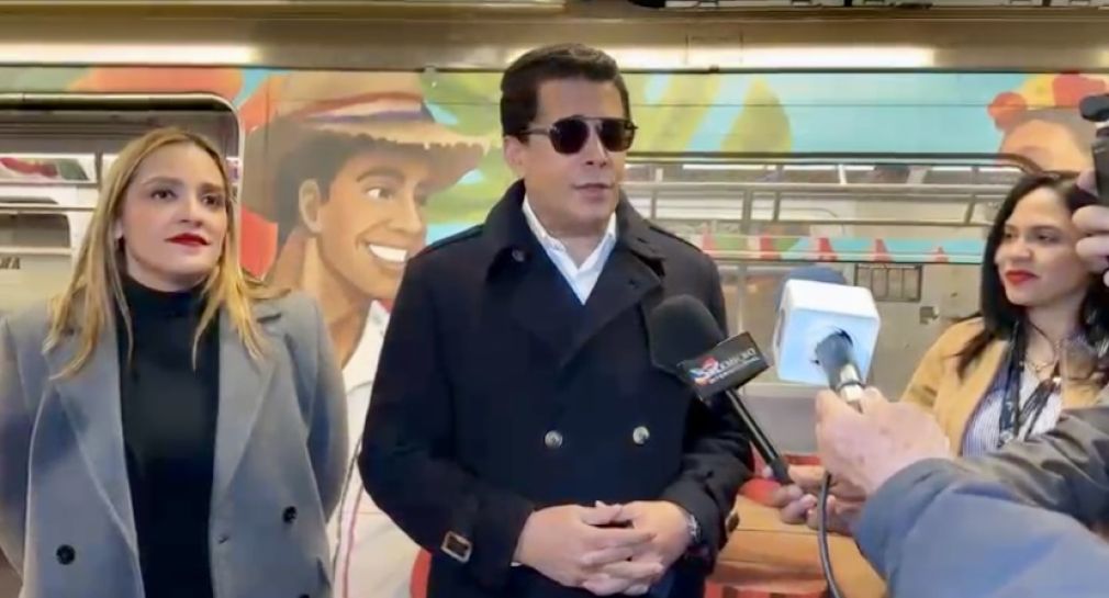 Ministro David Collado extiende campaña “Subway To Paradise” en el Alto Manhattan, Nueva York.
