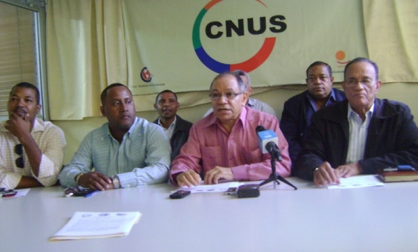 Rafael Pepe Abréu, sirvió de vocero de las centrales sindical de República Dominicana, las que denunciaron la situación de violación de los derechos de los trabajadores dominicanos