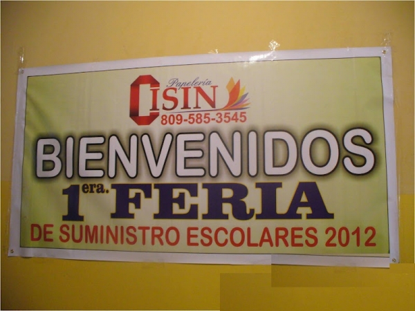 Realizan feria de materiales gastables para centros educativos en Cotui
