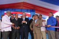 Presidente Medina entrega estancia infantil y escuela en provincia Independencia: 