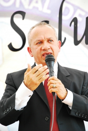 Freddy Hidalgo, ministro de Salud Pública. 
