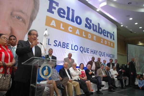 Fello Suverbí lanza candidatura por alcaldía del Distrito Nacional: 