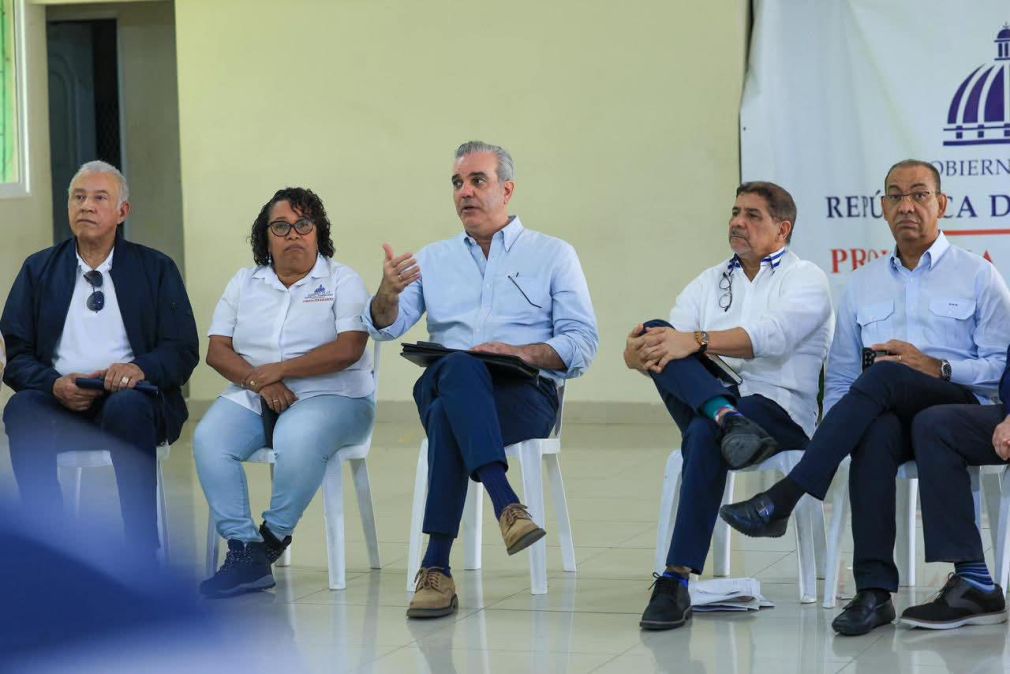 Como parte de su agenda del fin de semana el presidente visitó Barahona.