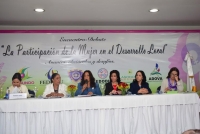 Municipalistas realizan debate sobre empoderamiento de las mujeres en el desarrollo local: 