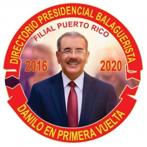 Forman movimiento en apoyo reelección de Danilo Medina en Puerto Rico:  