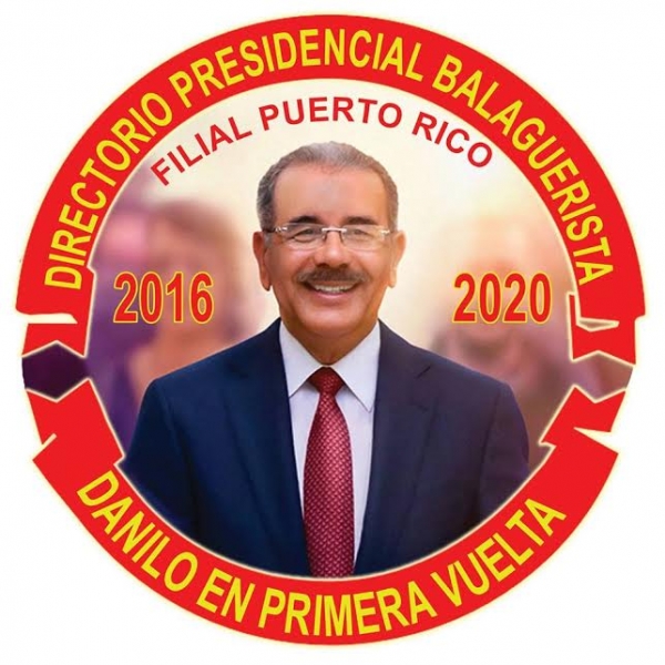 Forman movimiento en apoyo reelección de Danilo Medina en Puerto Rico:  