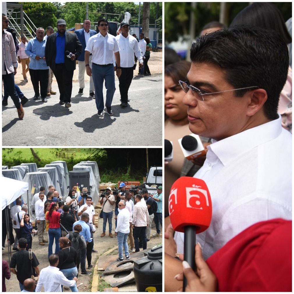 La rehabilitación de este sistema forma parte de un proyecto para llevar agua de calidad al Gran Santo Domingo.