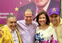 Francisco Javier García recibió el respaldo en un acto del PLD llevado a cabo en la provincia Santo Domingo.