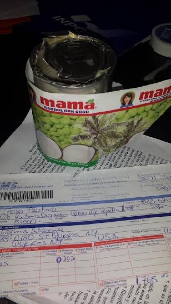 Dncd y el Inposdom incautan cocaínas en latas de guandules y toneres:  