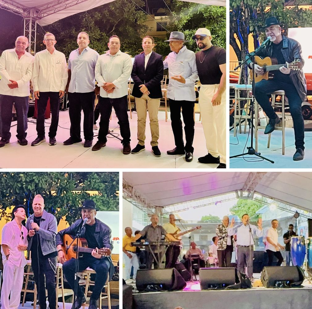 La actividad en La Vega fue celebrada en el marco de la festividad de Santa Cecilia, patrona de los músicos.
