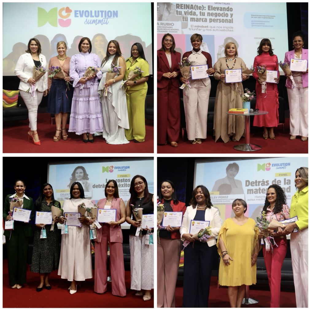  Líderes de RD y América Latina son reconocidas en el Mom Evolution Summit 2026.