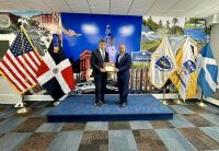 El pacto entre ambos alcaldes se da en conmemoración del aniversario de la creación del municipio Santo Domingo Oeste.