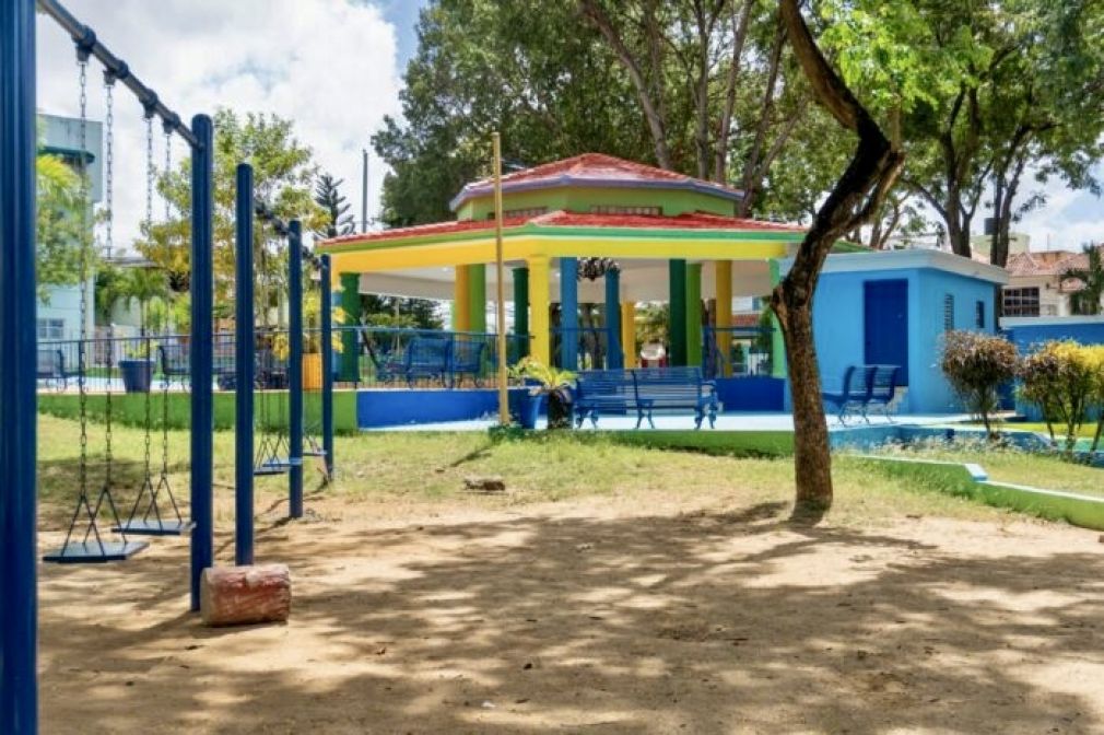 El parque fue inaugurado en 2007 y cuenta con 4,300 metros cuadrados de extensión.