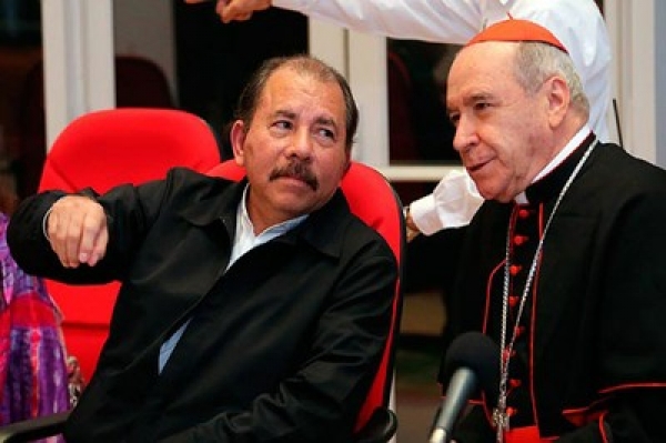 Daniel Ortega y Nicolás de Jesús López Rodríguez. 
