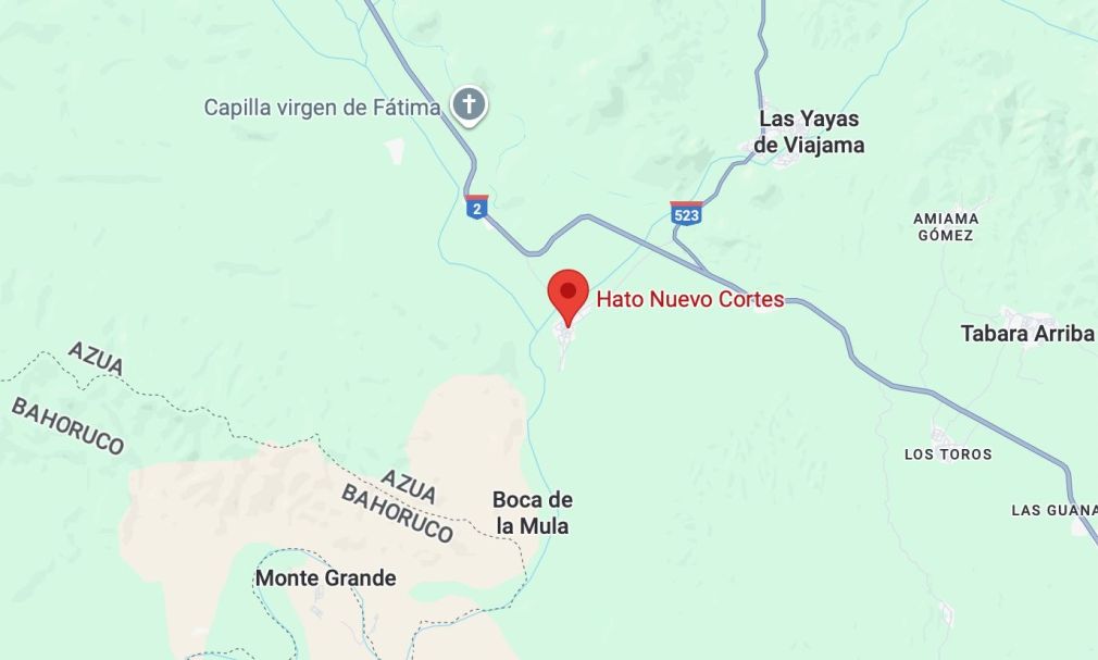 Distrito municipal Hato Nuevo Cortés en Azua.