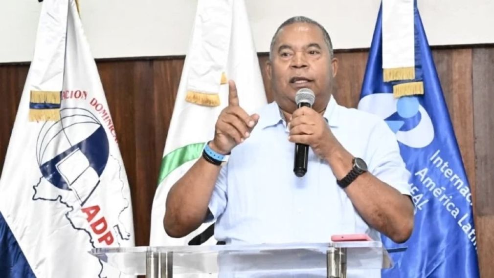 Menegildo De La Rosa, secretario de comunicaciones, prensa y relaciones públicas de la ADP.