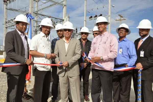 Ede-este inaugura subestación eléctrica