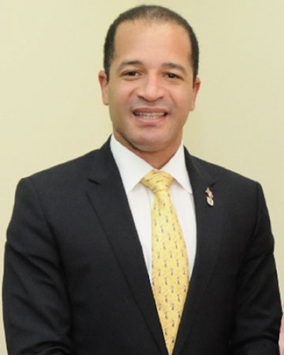 Juan de los Santos presidente de Fedomu y alcalde de Santo Domingo Este.