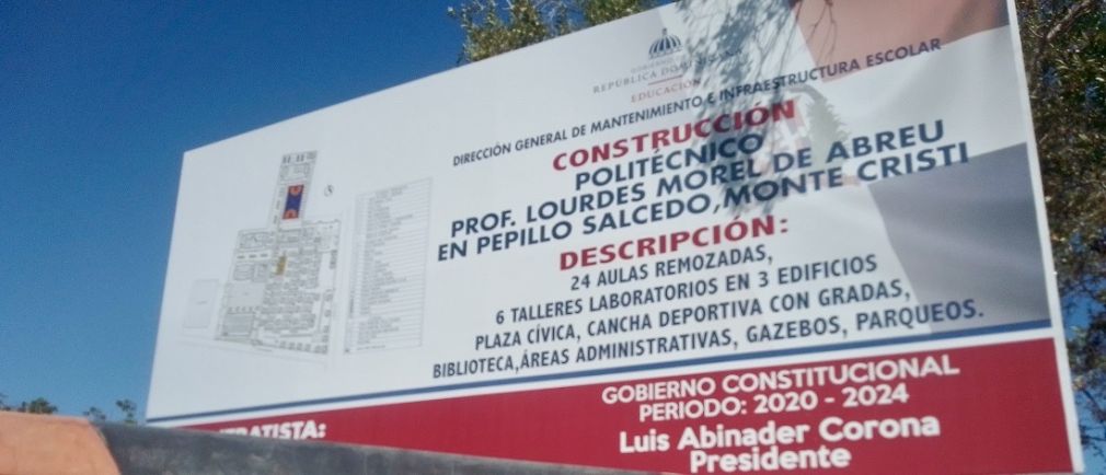 CEBAMDER pidió al presidente Luis Abinader investigar dónde está el ingeniero responsable de construir Politécnico iniciado en Manzanillo.