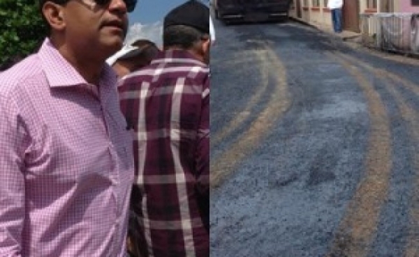Dan inicio asfaltado de calles en San Jóse de las Matas