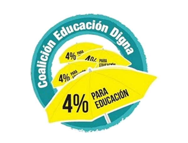 Coalición Educación Digna apoya dignificación salario de los maestros