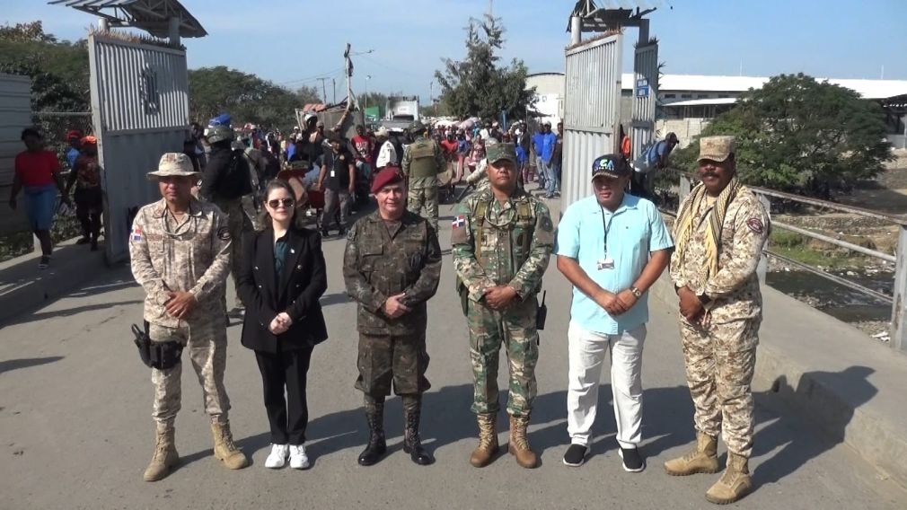 Comisión Diplomática de Guatemala visita Mercado y paso fronterizo de Dajabón.