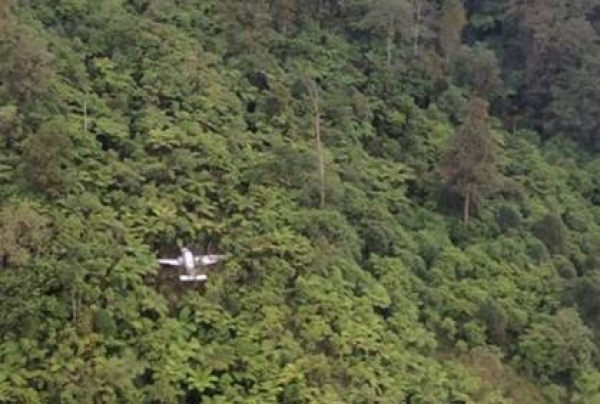 Rescatan cadáver de piloto de aeronave cayó cerca del Pico Duarte: