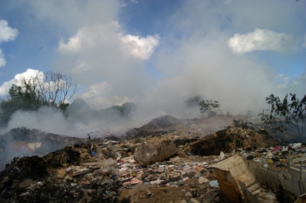 Incendio Santo Domingo Norte