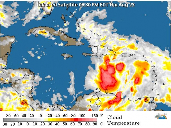 Onamet baja a aviso de condiciones de tormenta tropical el aviso de condiciones de huracán 