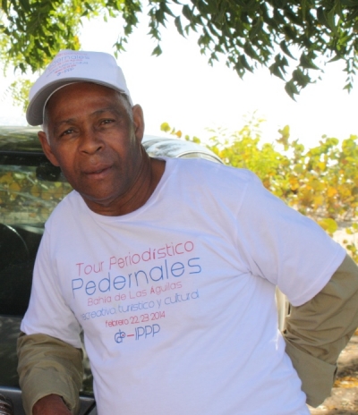 El periodista Tomás Cordero, quien compartió el viaje de los periodistas a Pedernales. Esta fue la última foto que le tome 