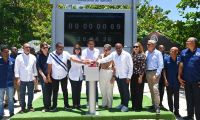 David Collado dejó iniciada la construcción de la plaza de vendedores en playa Teco de Maimón, Puerto Plata, con una inversión superior a los $193 millones de pesos.