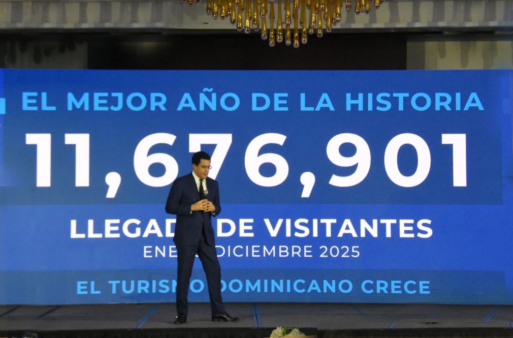 El ministro David Collado dijo que el turismo dominicano registró el mayor crecimiento de su historia.