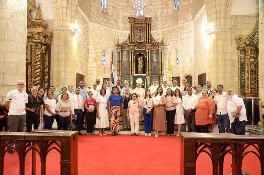 Comunicadores dominicanos celebran Jubileo de la Iglesia Católica.