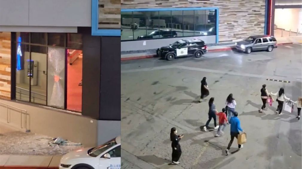 Policía de Los Ángeles evacuó a los ciudadanos se encontraban aprovechando las ofertas.