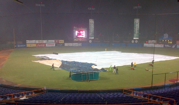 Juego Toros frente al Licey fue suspendido por lluvias