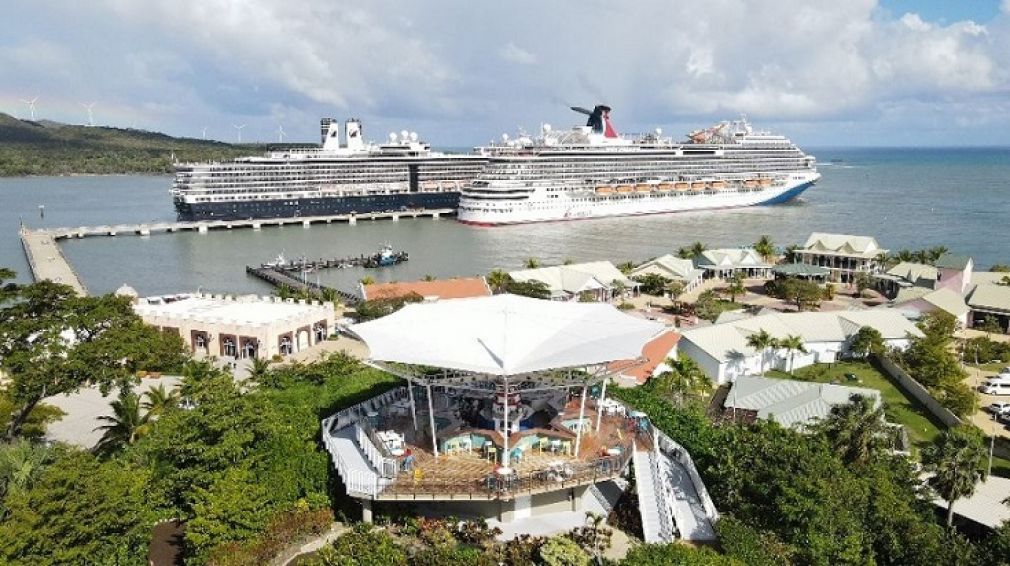 La visita de estos cuatro buques tras el paso del huracán Fiona, según Apordom, viene a afianzar el crecimiento y la promoción de este destino turístico.