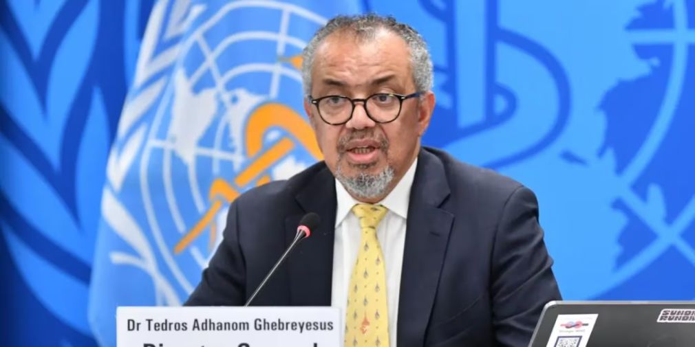 Tedros Adhanom Ghebreyesus, director de la OMS. Imagen: Fuente externa.