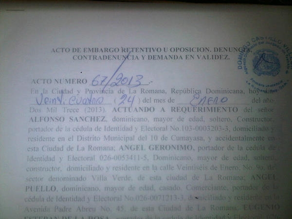 Embargan de nuevo cuentas del Ayuntamiento de La Romana