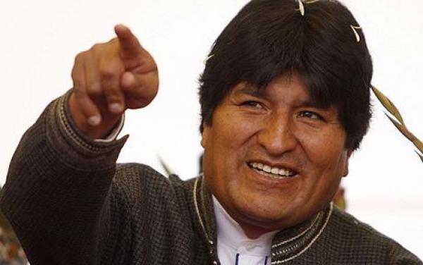 Evo Morales.