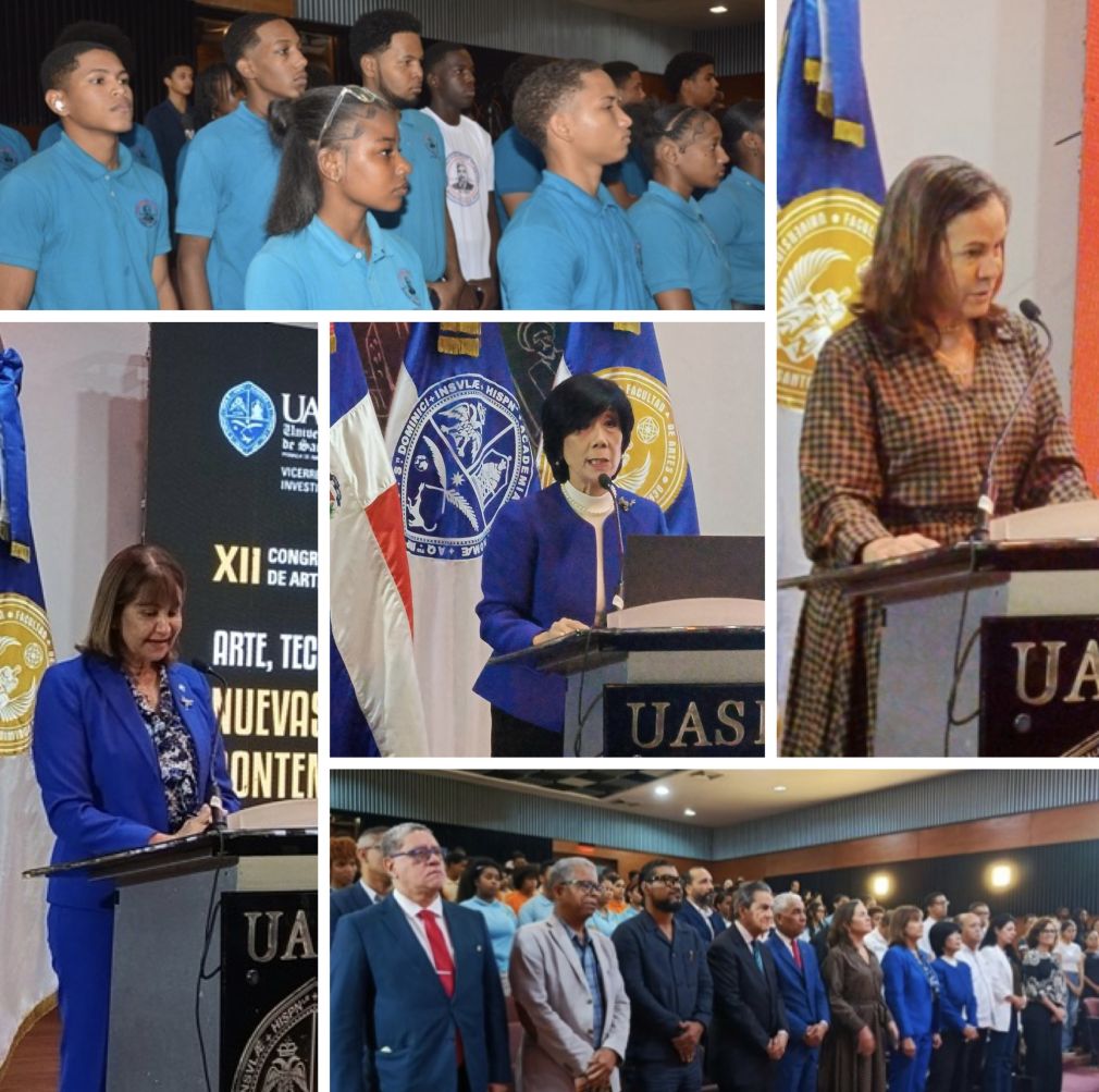 La Facultad de Artes de la UASD inauguró el XII Congreso Internacional de Artistas Visuales “Arte, Tecnología e Innovación: Nuevas prácticas artísticas contemporáneas”.