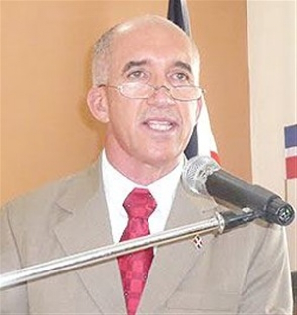 El presidente del Comité Organizador, Frank Valentín.