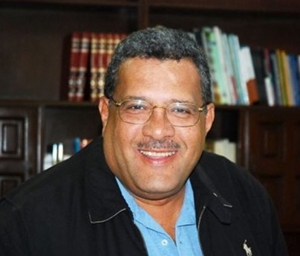 Luis Acosta Moreta, alias El Gallo, presidente del Partido Unión Democrática Cristiana.