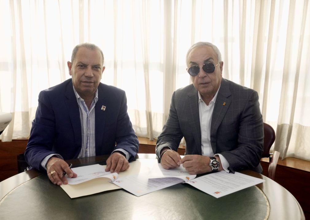 El pacto fue suscrito por Garibaldy Bautista, titular del COD, y Alejandro Blanco Bravo, presidente del Comité Olímpico Español.